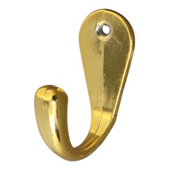 PERCHA ALUM.  SIMPLE GOTA  ORO