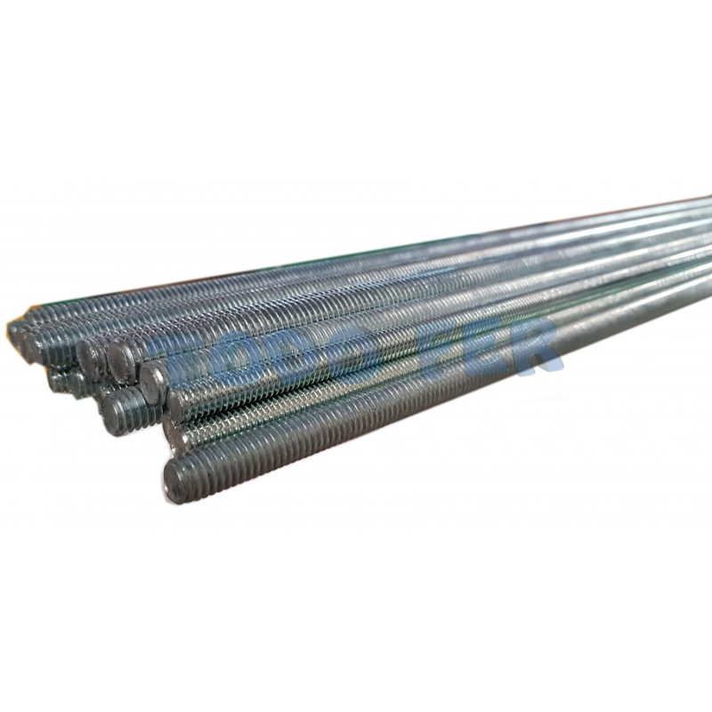 VARILLAS ROSC. 1/2 ZINCADA (12 HILOS)