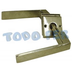 MANIJAS BRONCE BISELADA PULIDA P.MED.