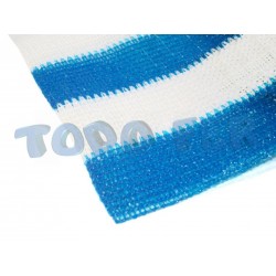 MEDIA SOMBRA 80% AZUL-BLAN 4MTS (50MTS)