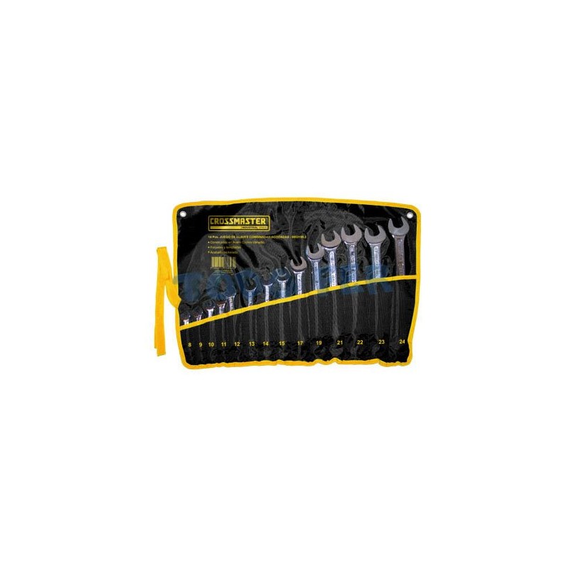 LLAVE COMBINADA CROSS SETX14PZ(MM) (FUNDA LONA)