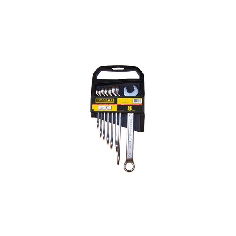 LLAVE COMBINADA CROSS SETX 8PZ(PULG)