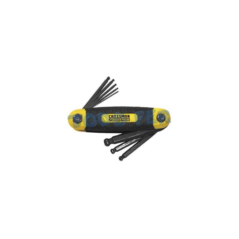 LLAVE ALLEN CROSS PULG.       5/64-1/4