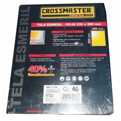 TELA ESMERIL  CROSS  220 (25H)