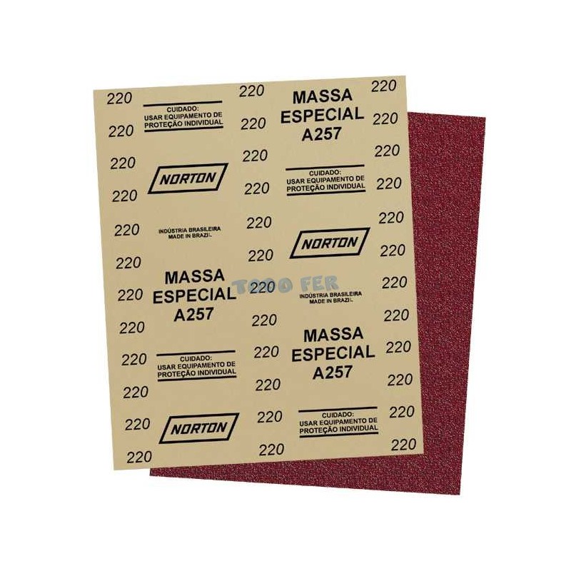 LIJA P/MADERA  NORTON  GR. 40 (50H)
