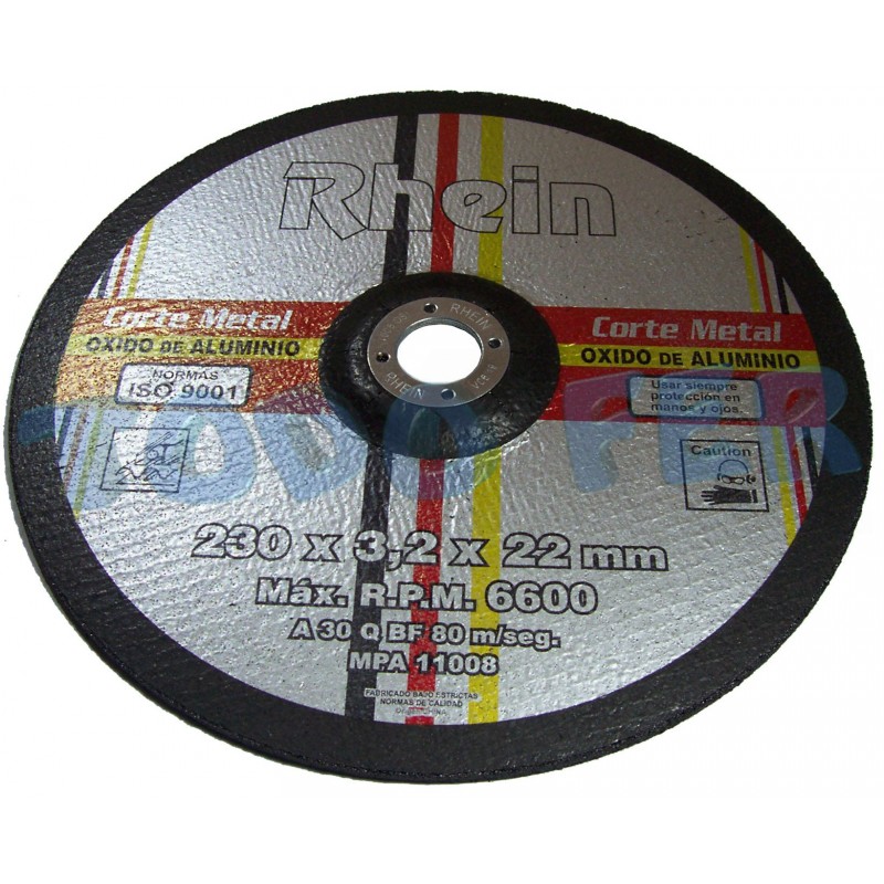 DISCO OXI.ALUM. RHEIN DEPR 230X3.2