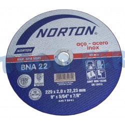 DISCO OXI.ALUM. NORTON PLANO 230X2