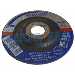 DISCO OXI.ALUM. NORTON DEPR 115X3