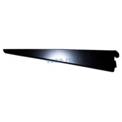 MENSULA P/RIEL DOBLE NEG. 57CM(12U)