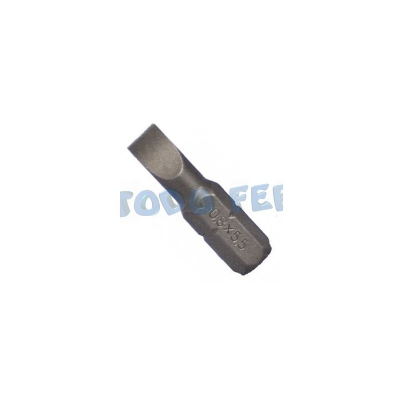 PUNTA ATOR. METZ ACERO S2 PL.4X25MM(10U)