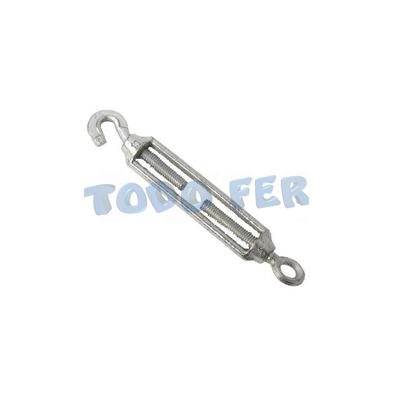 TENSOR GALV. OJO-GANCHO 190MM - 1/2