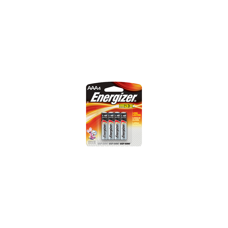 PILAS ENERGIZER MAX AAA X  4 UN.E92