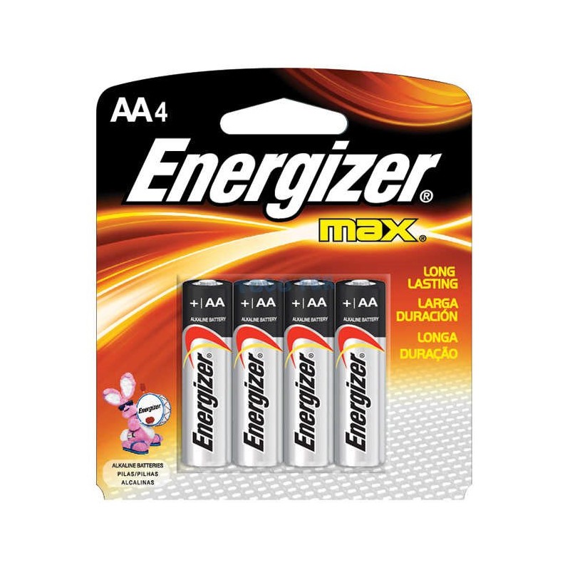 PILAS ENERGIZER MAX AA X  4 UN.E91