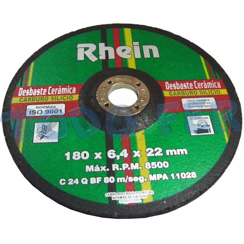DISCO CARB.SILIC. RHEIN C/D 178X6.4