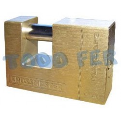 CANDADO BRONCE CROSS HORIZ 70MM
