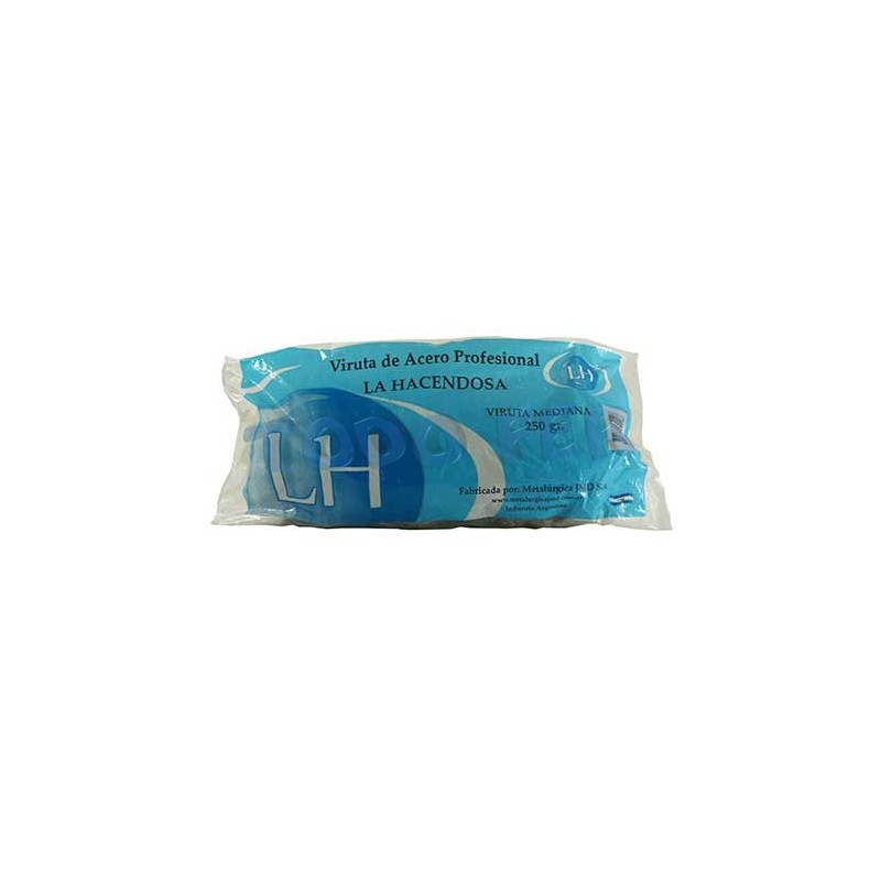 VIRUTA DE ACERO  MEDIANA 250GR.