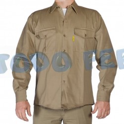 CAMISA TRABAJO T.54 BEIGE
