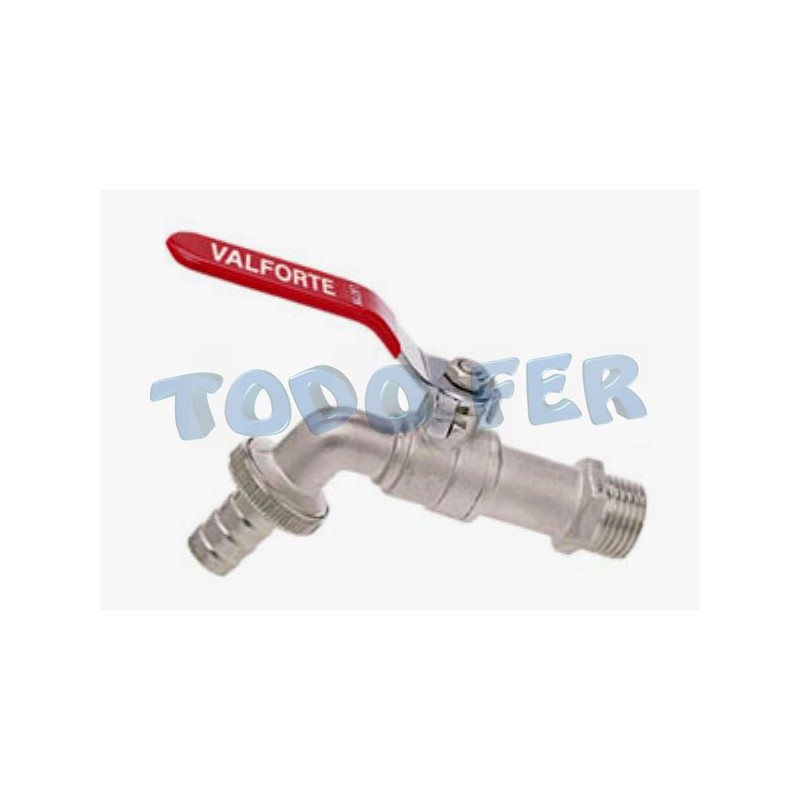 CANILLA ESF. LT 1/2 PLUS ROJA