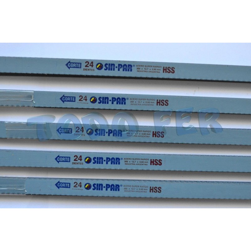 HOJA SIERRA SINPAR AC.RAP.24D(10U)