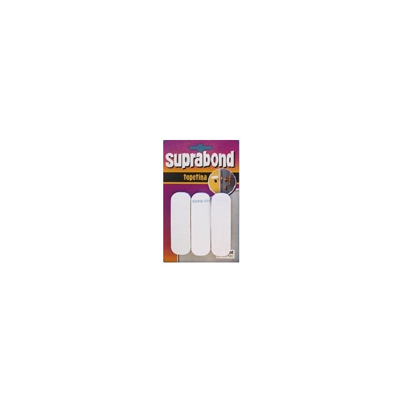 TOPETINAS SBD RECTANG. BLANCA(3U)