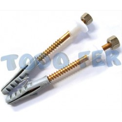 TORNILLO BCE.C/NIQ.PLAST.22X70
