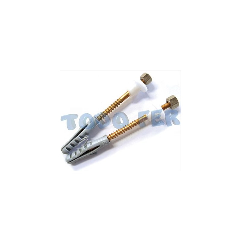 TORNILLO BCE.C/NIQ.PLAST.22X80