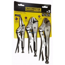 PINZA PRESION CROSS SET X 3 (REC 7 - CUR 10 - LAR 6)