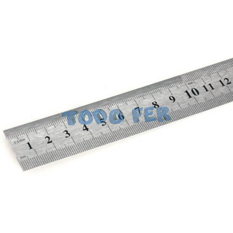 REGLA ACERO INOX  300MM
