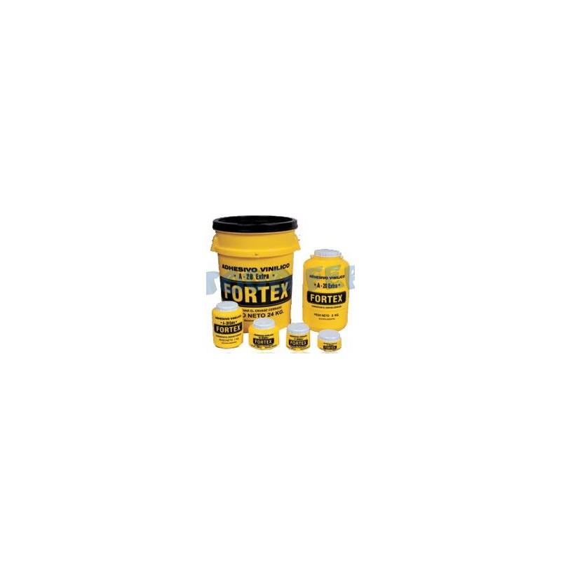 COLA SINTETICA FORTEX X 6 KG.