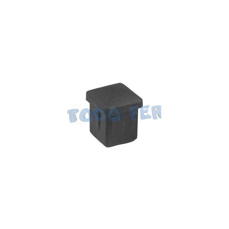 REGATON PLAST. CUAD. 20X20 NEGRO (50U)