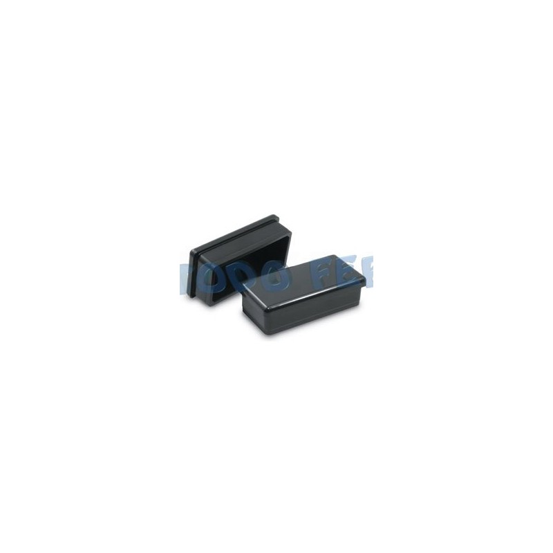 REGATON PLAST. RECTANG. 30X40 NEGRO (30U)