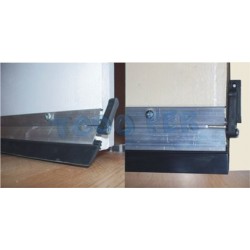 ZOCALOS ALUMINIO/GOMA AUTOM  70 CM