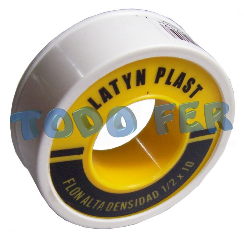 CINTA TEFLON LATYN 13X10MT A.DEN.(10U)