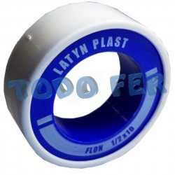 CINTA TEFLON LATYN 19X10MT  STD(10U)