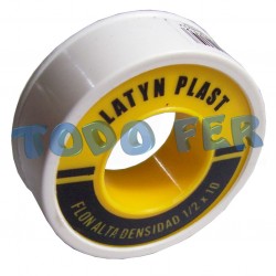 CINTA TEFLON LATYN 19X10MT A.DEN.(10U)