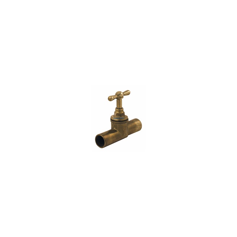 LLAVE PASO PLOMO 3/4 BRONCE
