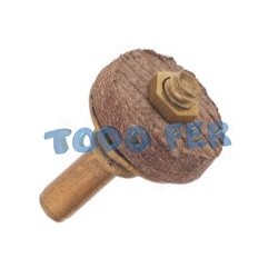 VALVULA BRONCE CON CUERO 1/2