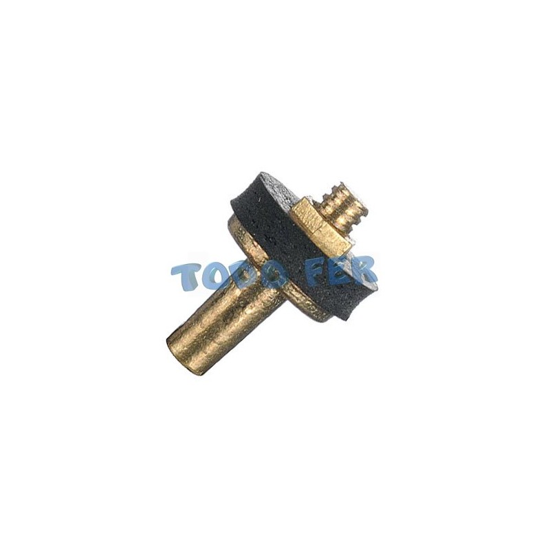 VALVULA BRONCE CON GOMA 3/4