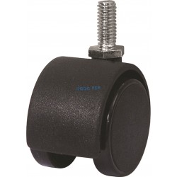 RUEDA P/MUEBLES ROSCA 1/4 40MM