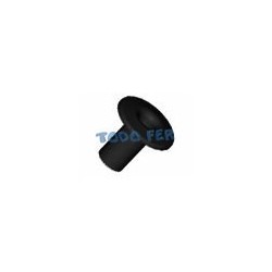 TUBO PASA PARED PY Nº7MM NEGRO(30U)