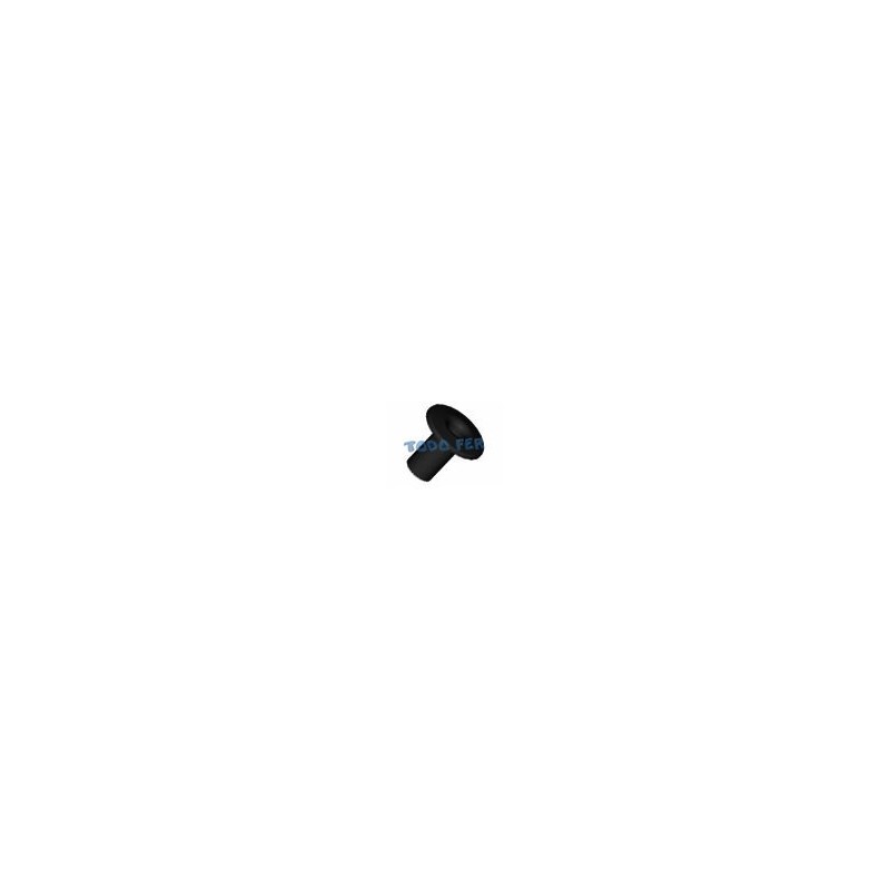 TUBO PASA PARED PY Nº7MM NEGRO(30U)