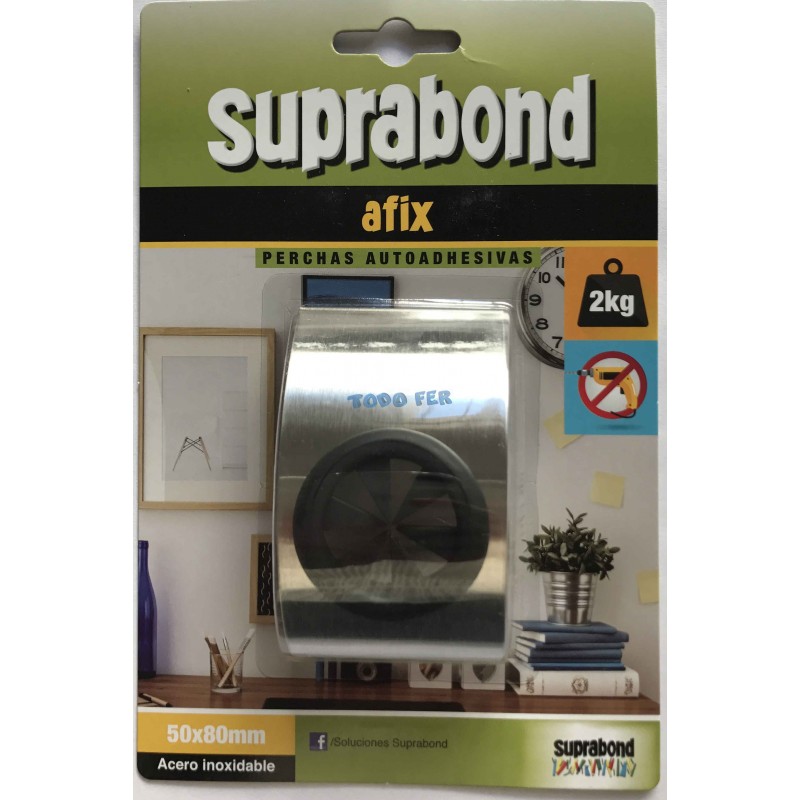 PERCHERO AUTOADH. AC. INOX. REPASADOR