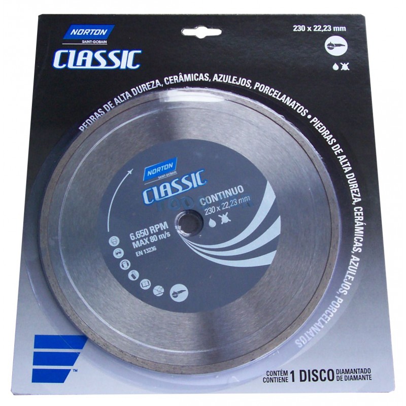 DISCO DIAM. NORTON  CLASSIC CONT.230