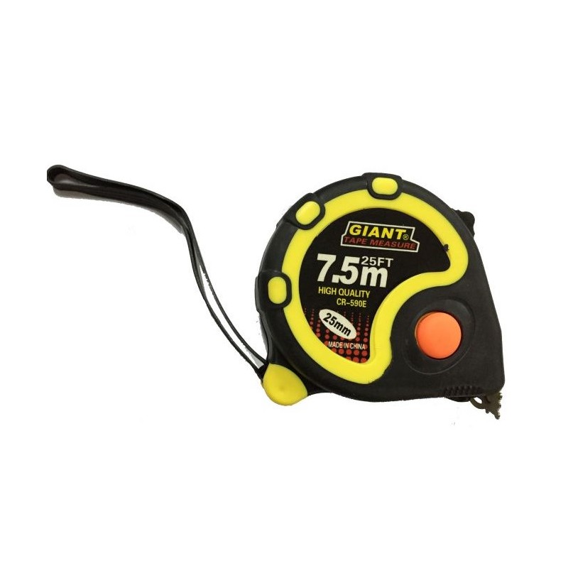 CINTA METR. GOMA C/FRENO   7,5MT.GIANT