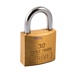 CANDADO BRONCE PRIVE 700 30MM D.TRABA