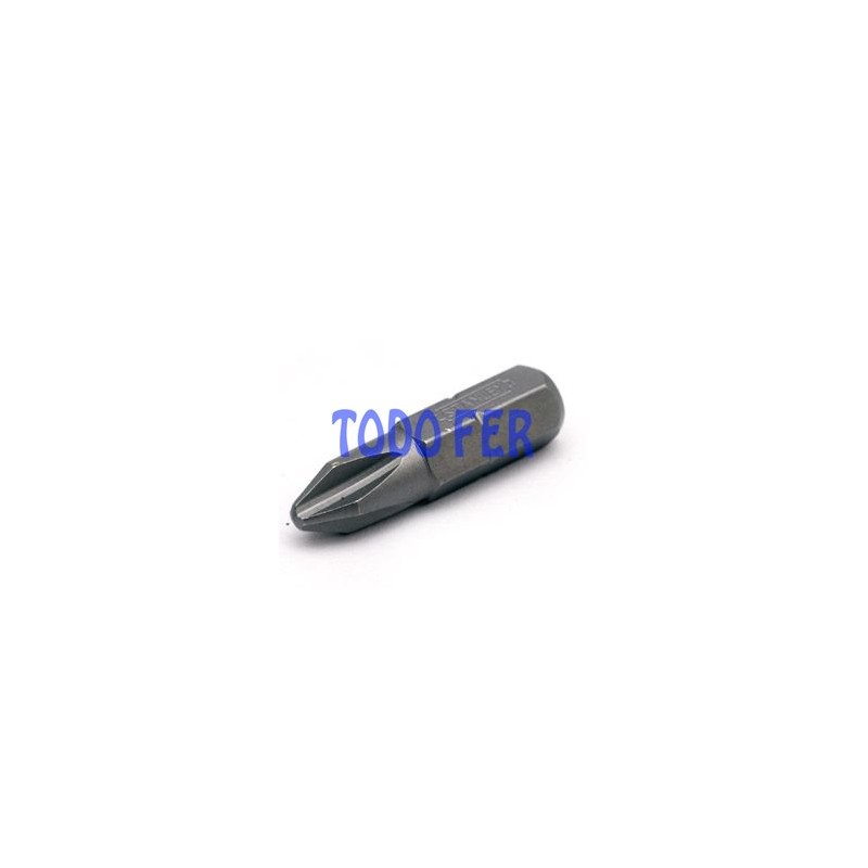 PUNTA ATOR. METZ ACERO S2 PH.2X25MM(10U)