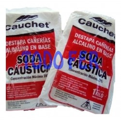 SODA CAUSTICA CAUCHET 1000GRS DESENGRASANTE