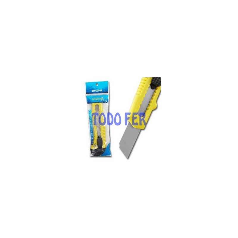 TRINCHETA PLAST 18MM PUSH