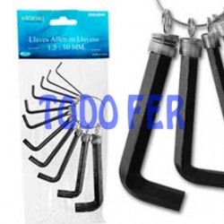 LLAVE ALLEN MM LLAVERO X 10PZS