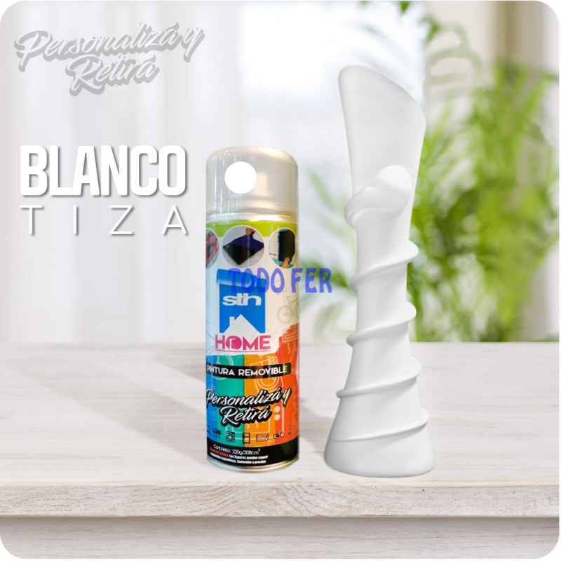 PINTURA REMOVIBLE AEROSOL BLANCO 308ML/220GRS